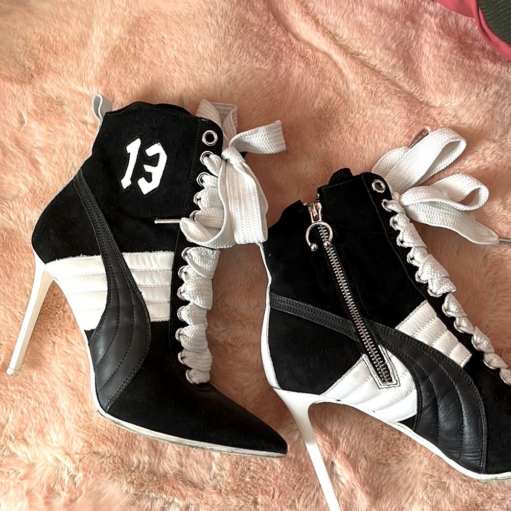 Authentic Fenty Puma boots Rihanna 13 size 9 stiletto resoled